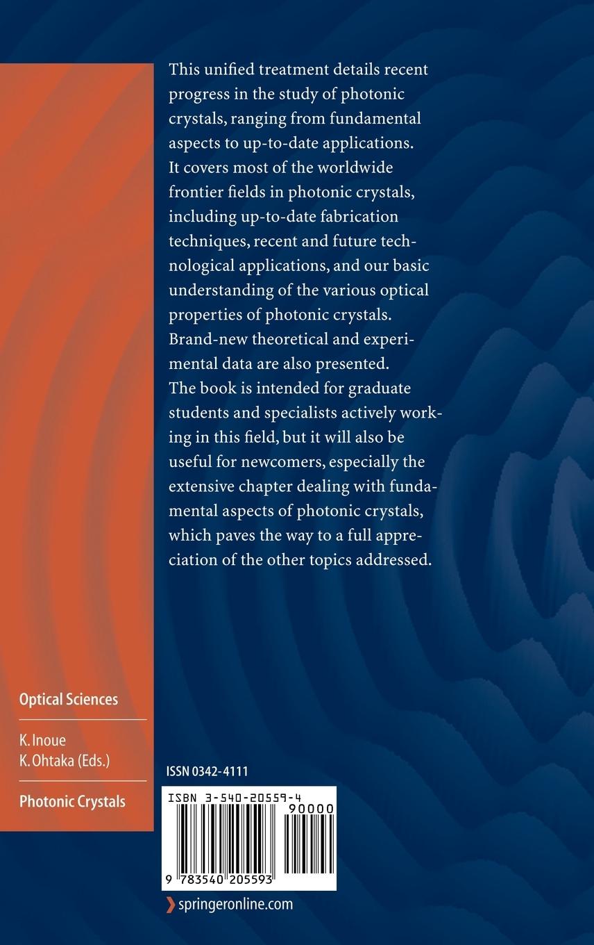 Rückseitencover Photonic Crystals