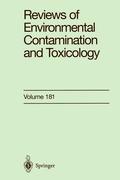 Vorderes Coverbild Reviews of Environmental Contamination and Toxicology