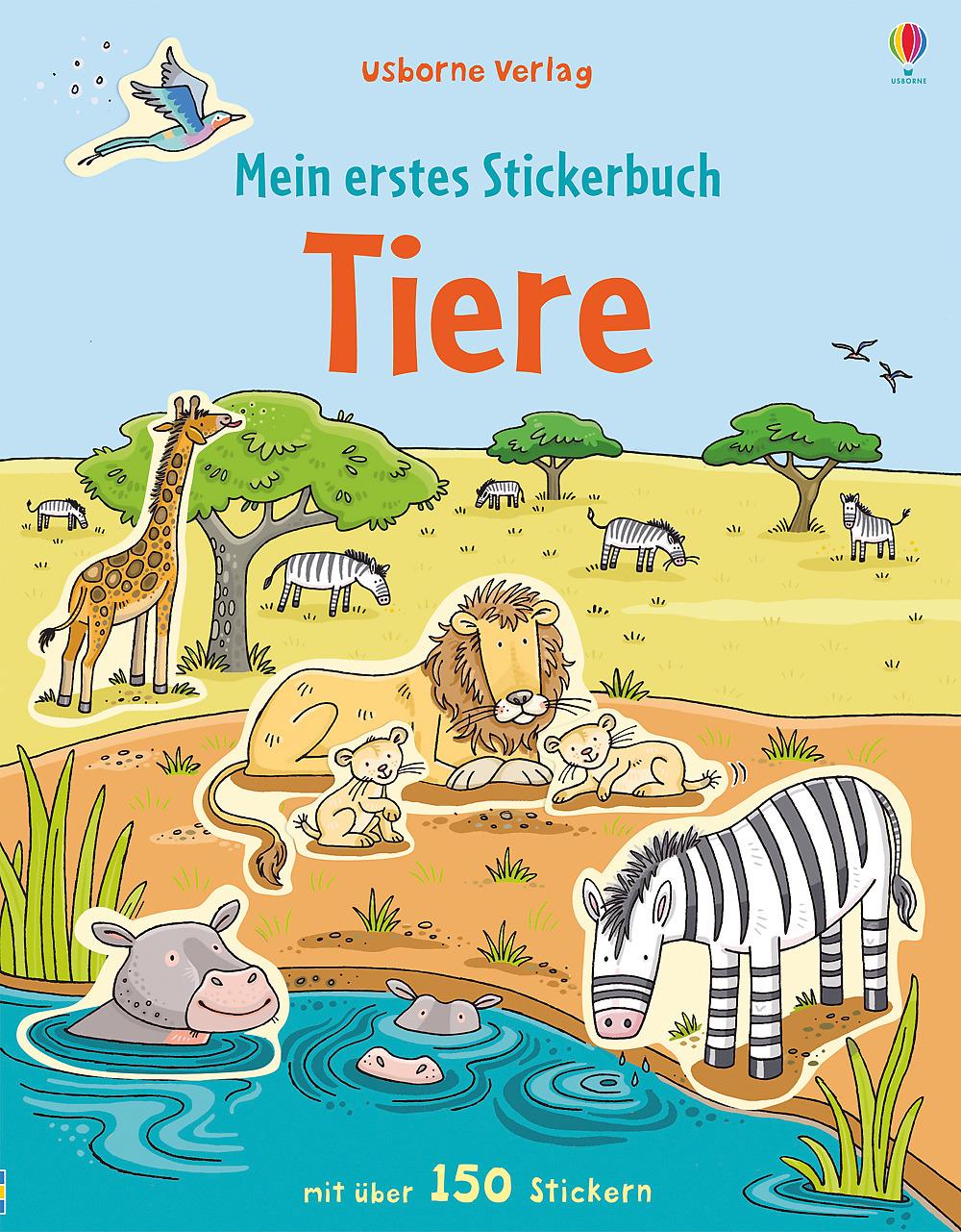 Vorderes Coverbild Mein erstes Stickerbuch: Tiere
