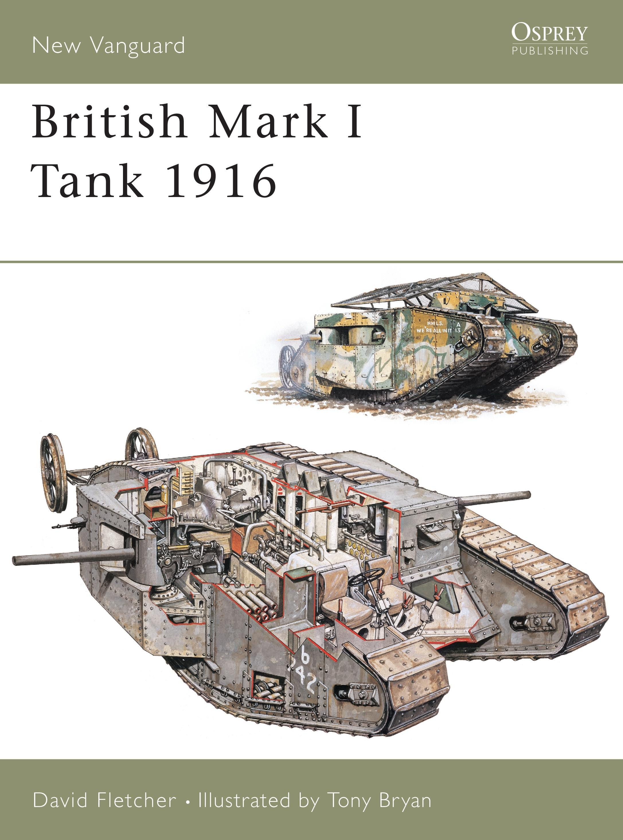 Vorderes Coverbild British Mark I Tank 1916