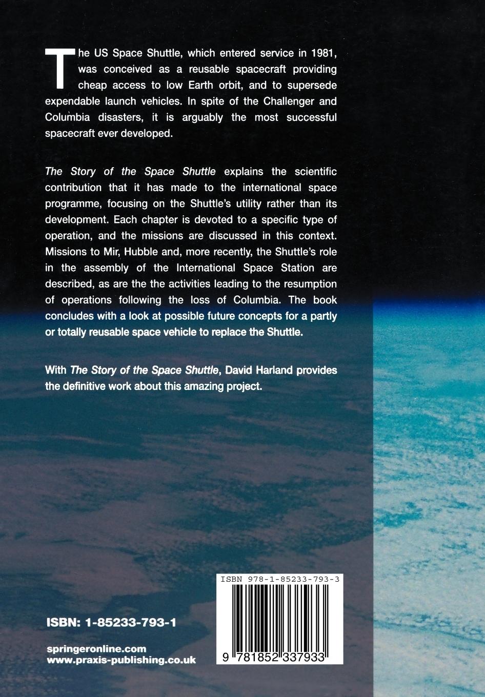 Rückseitencover The Story of the Space Shuttle