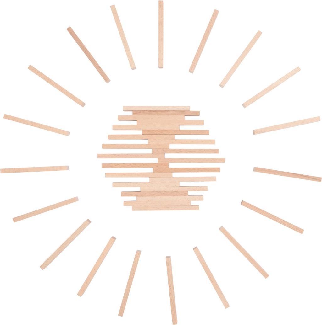 Beispielinhalt (Bild) Bausteine, 200 Stück goki nature