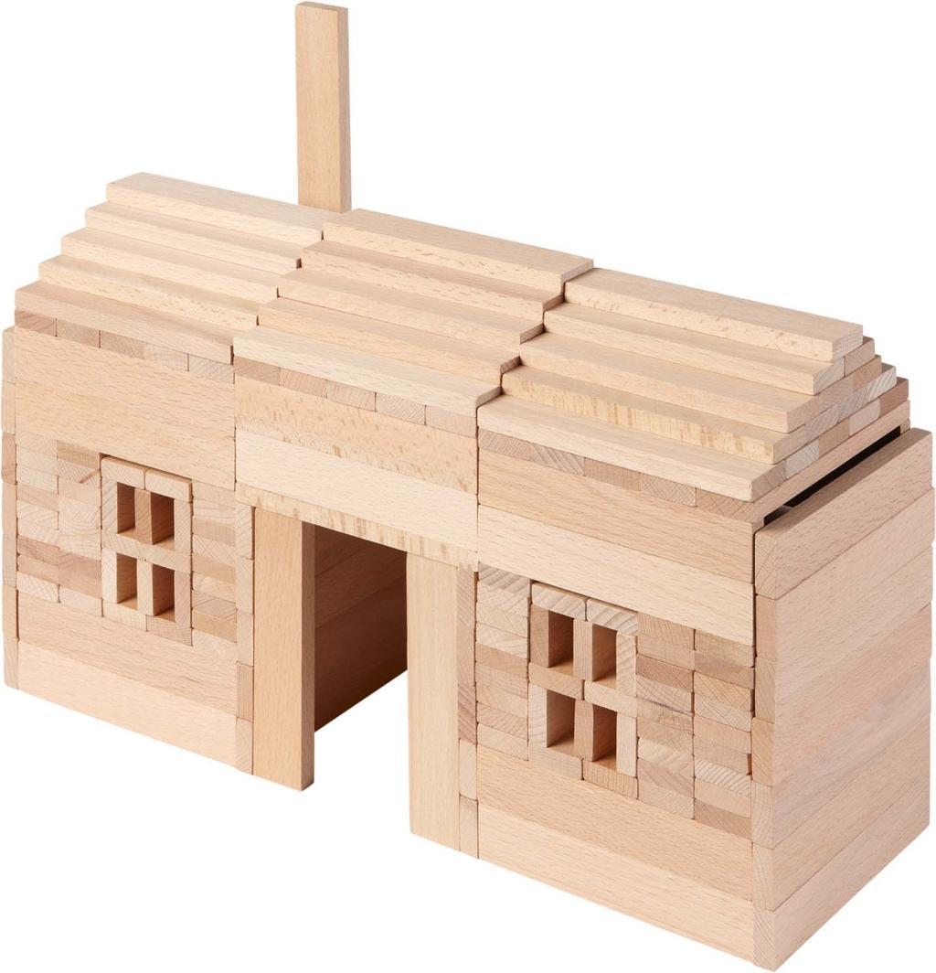 Vorderes Coverbild Bausteine, 200 Stück goki nature