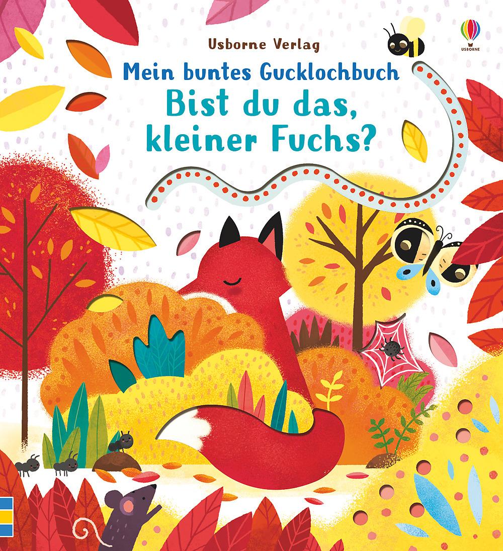 Vorderes Coverbild Mein buntes Gucklochbuch: Bist du das, kleiner Fuchs?
