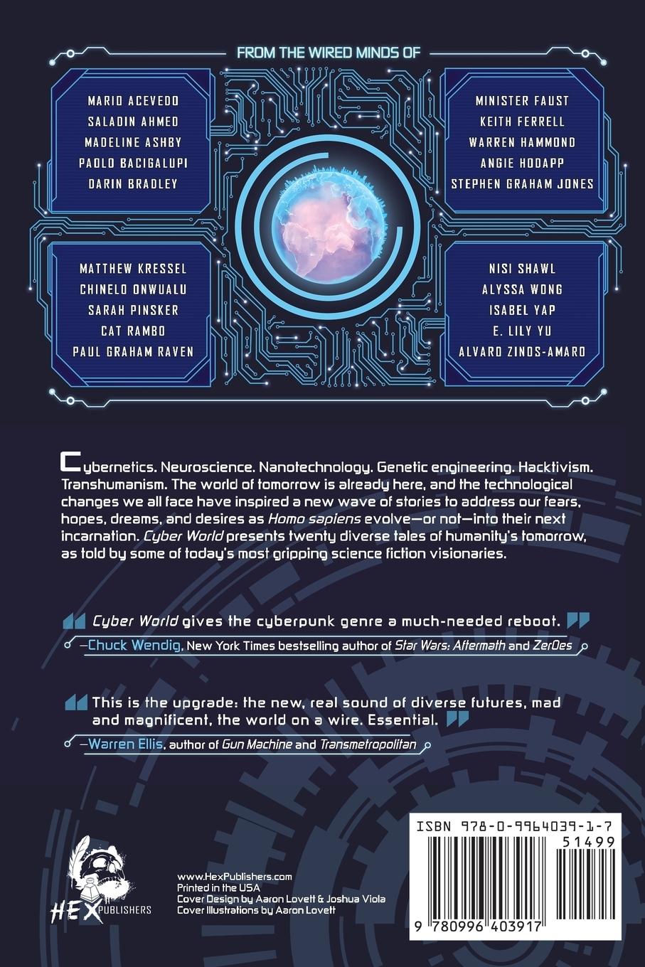 Rückseitencover Cyber World
