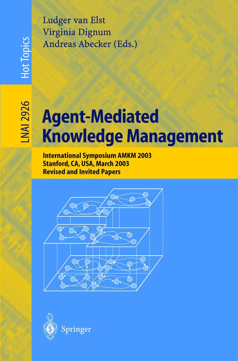 Vorderes Coverbild Agent-Mediated Knowledge Management