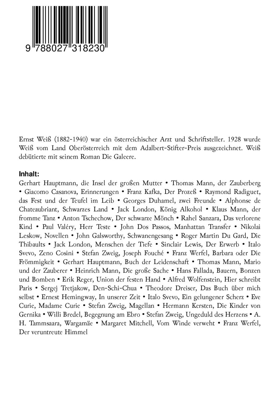 Rückseitencover Gesammelte Literaturkritiken