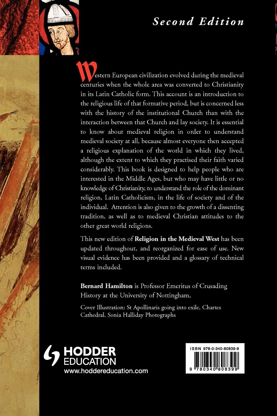 Rückseitencover Religion in the Medieval West
