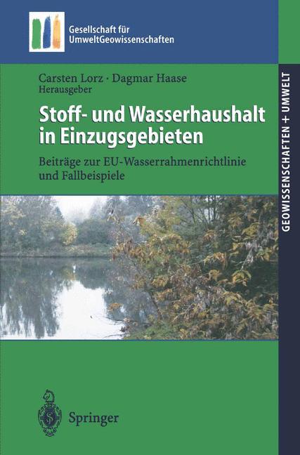Vorderes Coverbild Stoff- und Wasserhaushalt in Einzugsgebieten