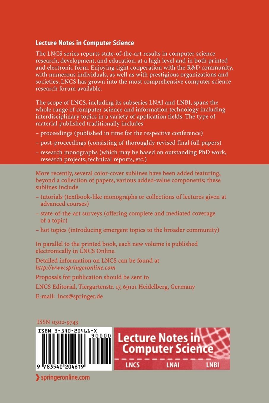 Rückseitencover Formal Methods and Software Engineering