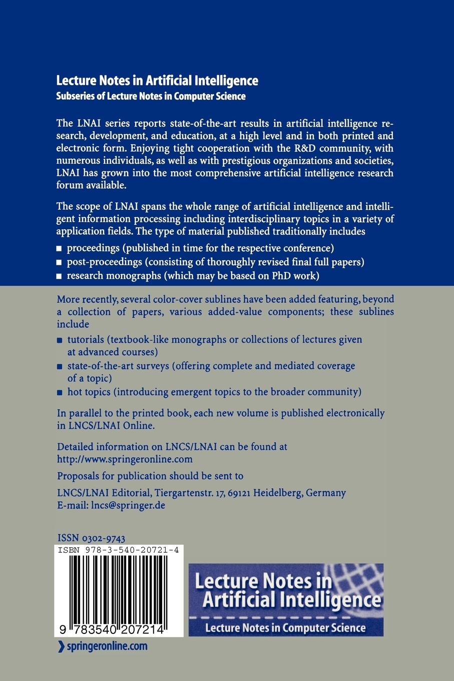 Rückseitencover Logic Programming and Nonmonotonic Reasoning