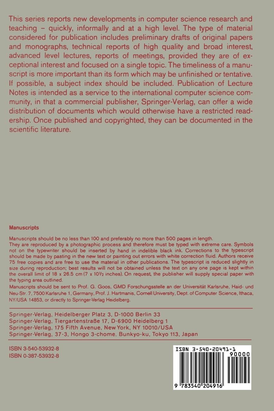 Rückseitencover Formal Methods for Open Object-Based Distributed Systems