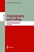 Vorderes Coverbild Cryptography and Coding