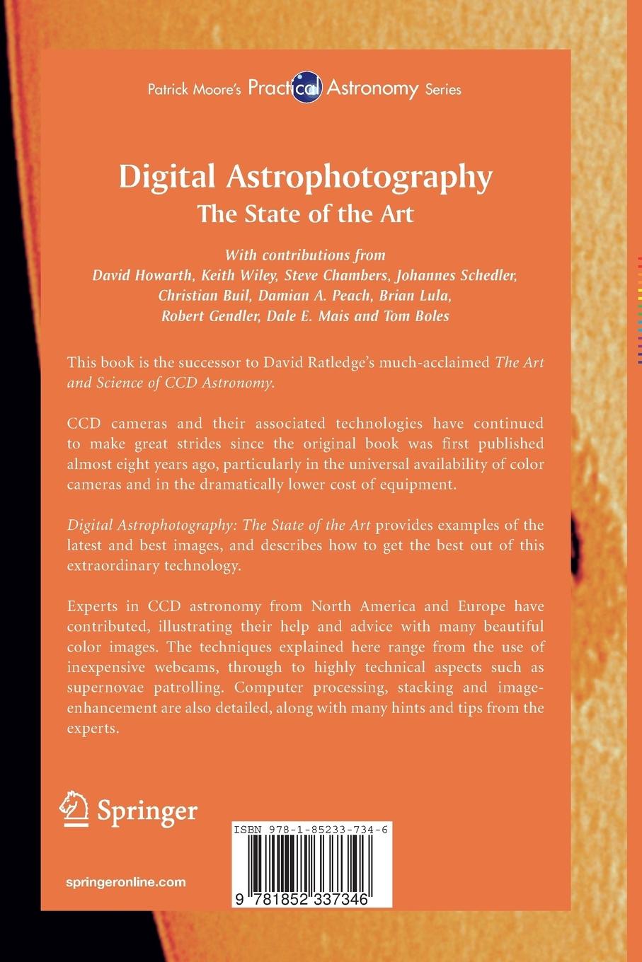 Rückseitencover Digital Astrophotography: The State of the Art