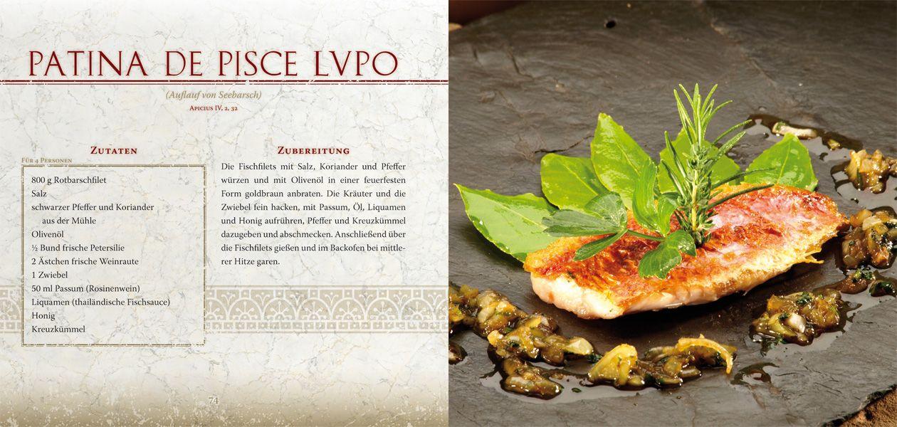 Beispielinhalt (Bild) Römer-Kochbuch