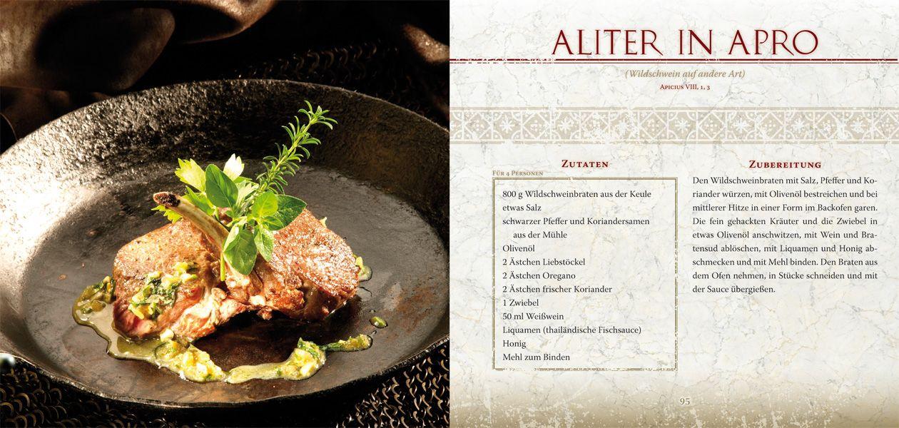 Beispielinhalt (Bild) Römer-Kochbuch