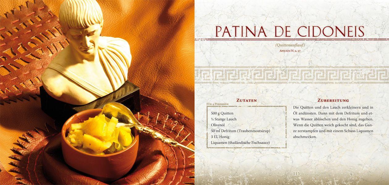 Beispielinhalt (Bild) Römer-Kochbuch