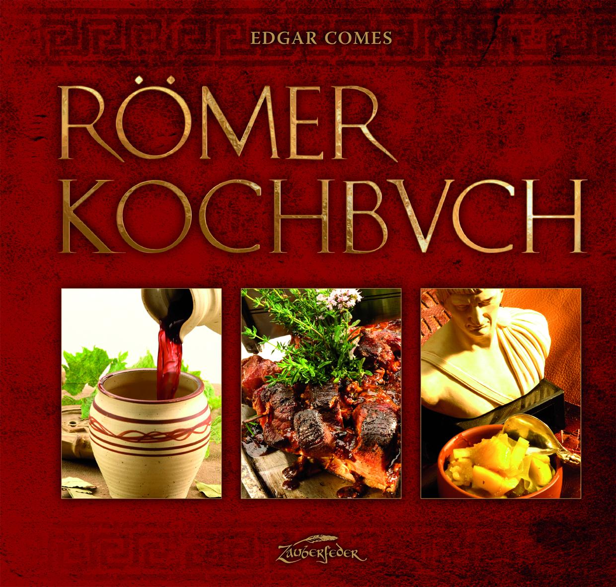 Vorderes Coverbild Römer-Kochbuch