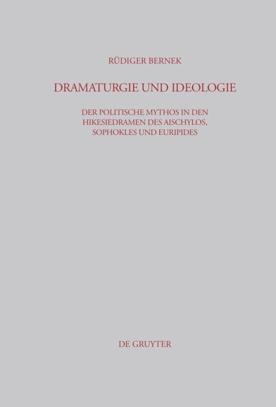 Vorderes Coverbild Dramaturgie und Ideologie
