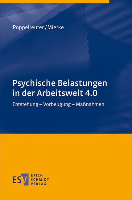 Vorderes Coverbild Psychische Belastungen in der Arbeitswelt 4.0
