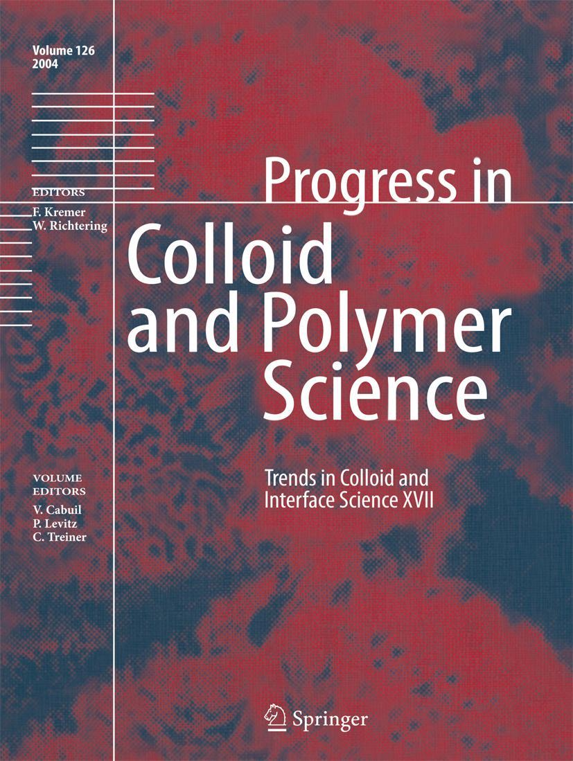 Vorderes Coverbild Trends in Colloid and Interface Science XVII