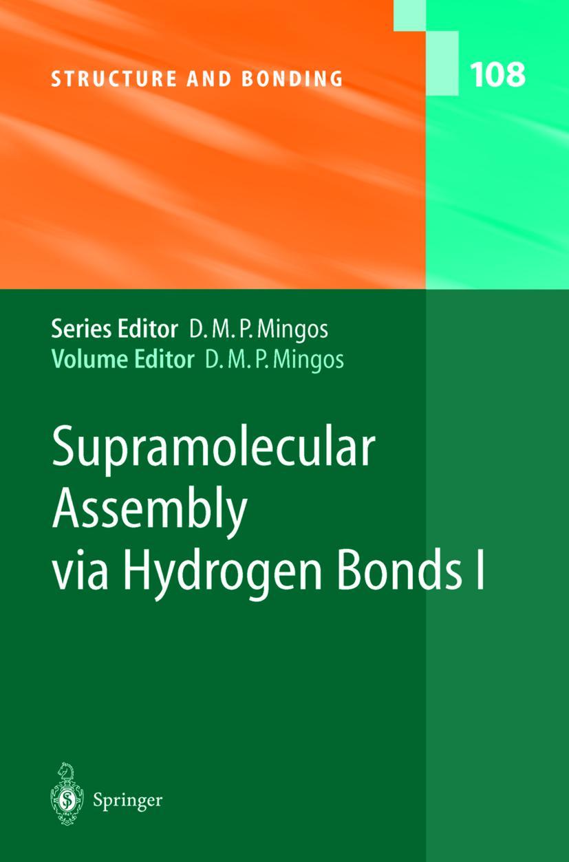 Vorderes Coverbild Supramolecular Assembly via Hydrogen Bonds I