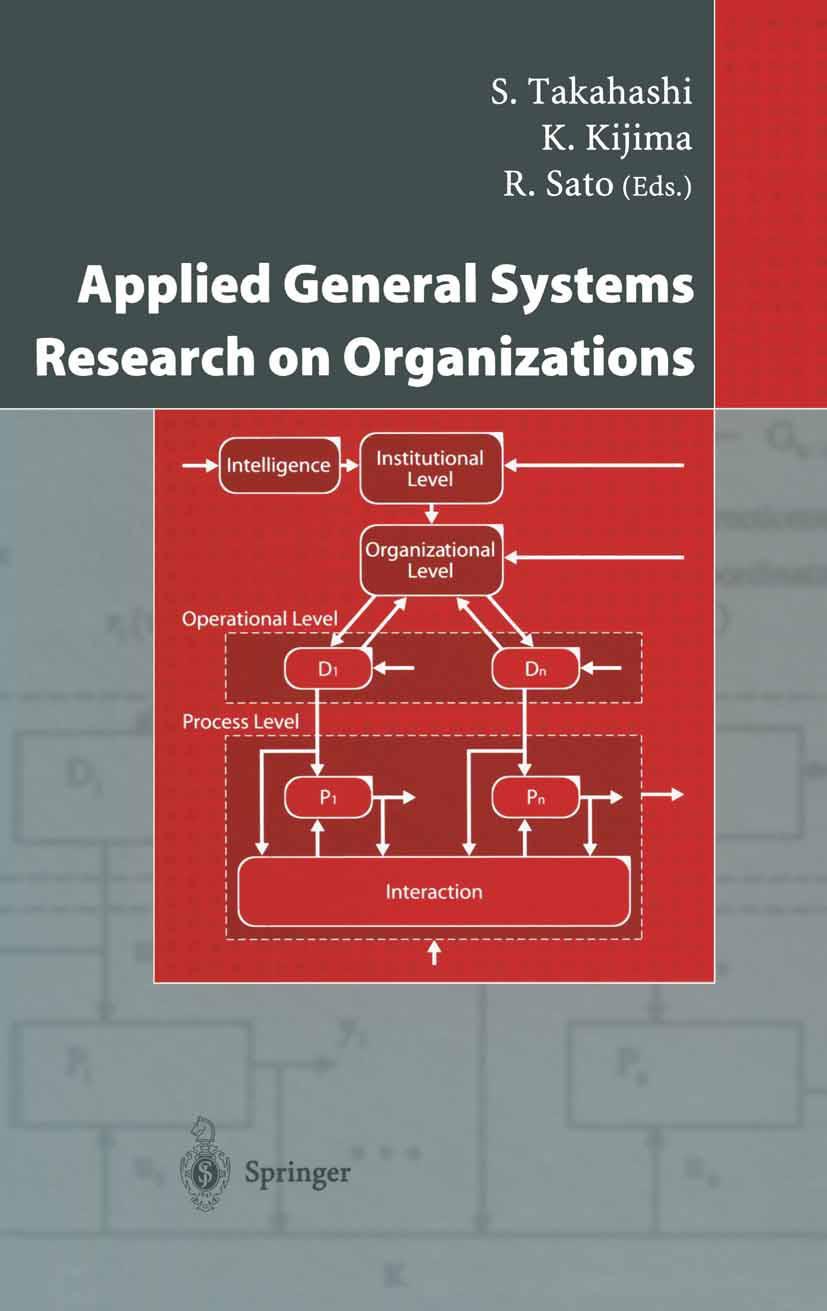 Vorderes Coverbild Applied General Systems Research on Organizations