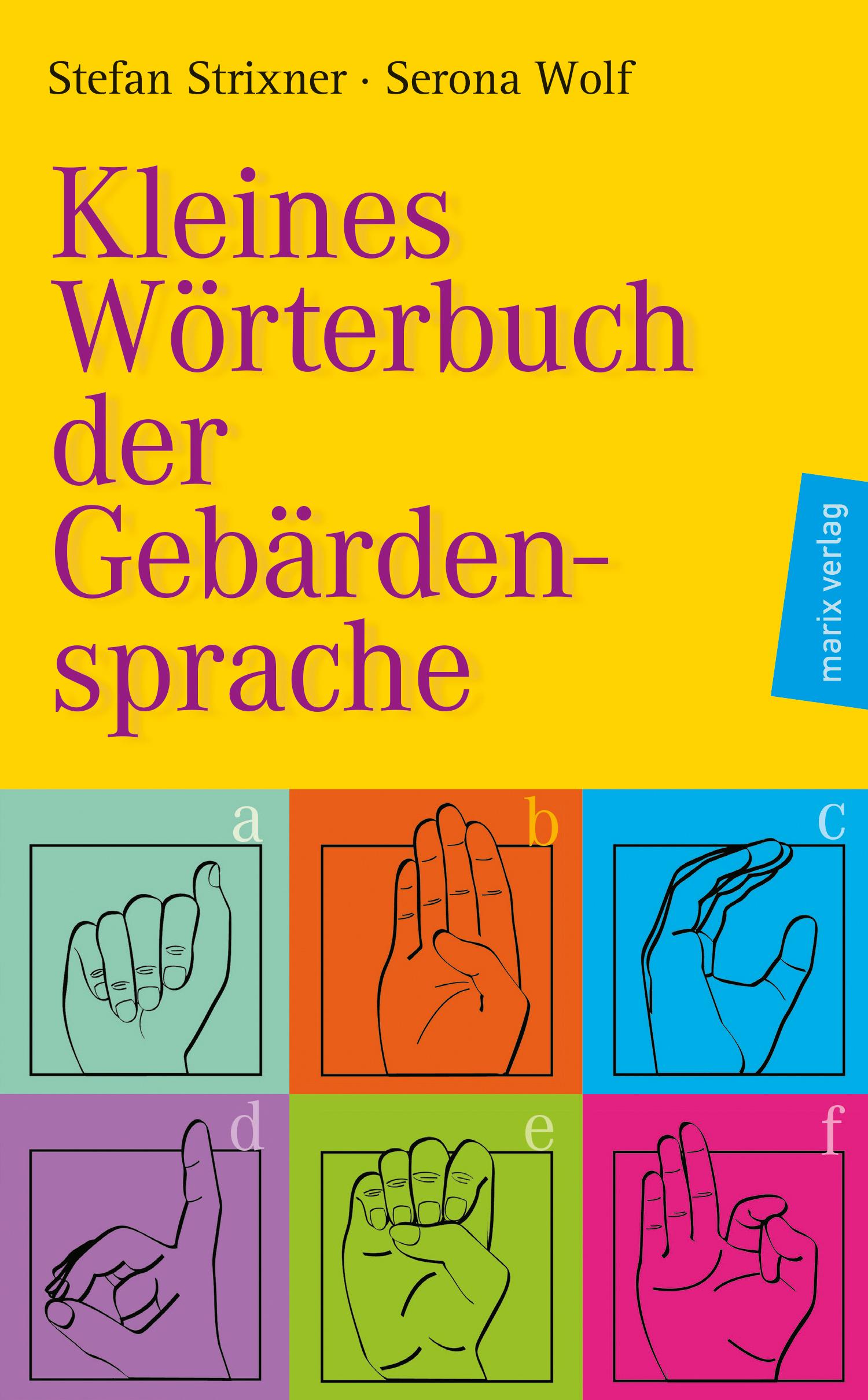 Vorderes Coverbild Kleines Wörterbuch der Gebärdensprache