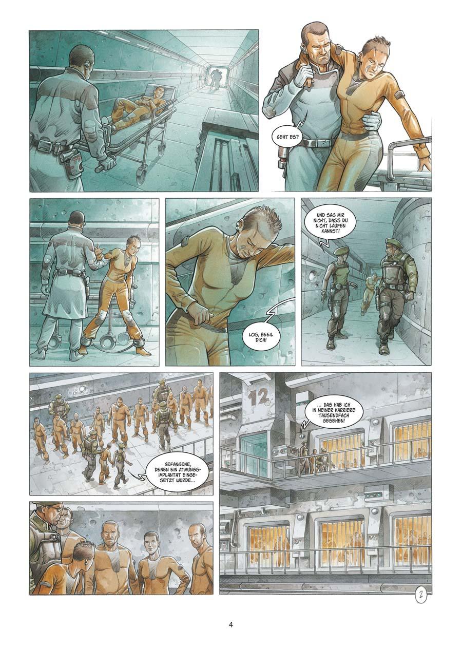 Beispielinhalt (Bild) On Mars_ . Band 1