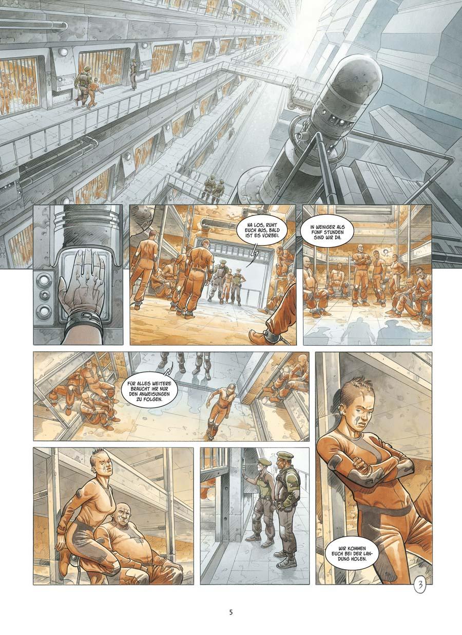 Beispielinhalt (Bild) On Mars_ . Band 1