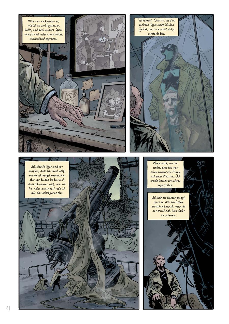 Beispielinhalt (Bild) Black Hammer: Doctor Star & das Reich der verlorenen Hoffnung