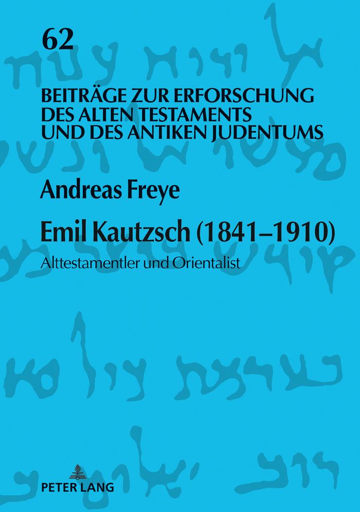 Vorderes Coverbild Emil Kautzsch (1841-1910)
