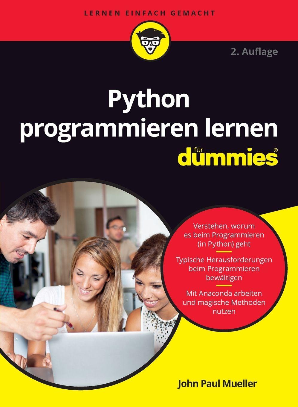Vorderes Coverbild Python programmieren lernen für Dummies