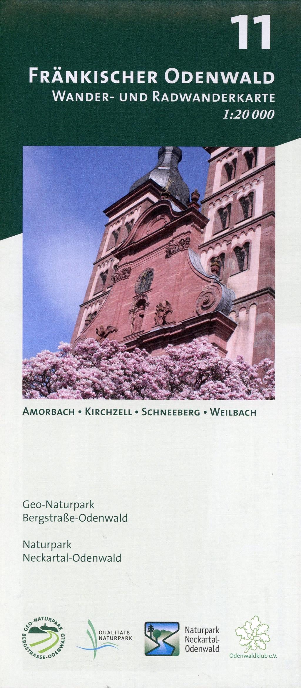 Vorderes Coverbild Fränkischer Odenwald 1:20.000