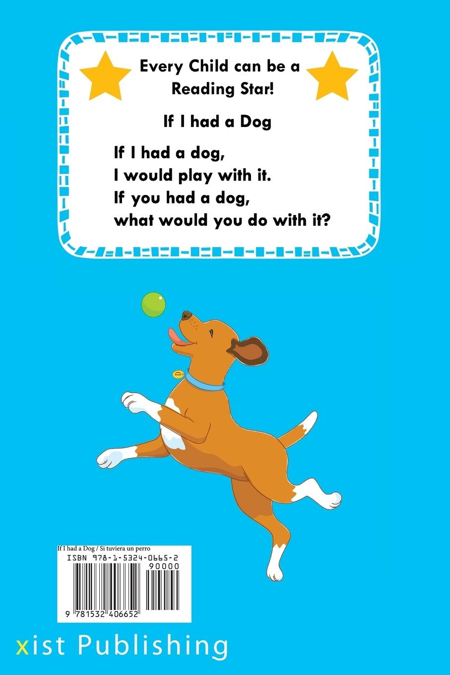 Rückseitencover If I had a Dog / Si tuviera un perro