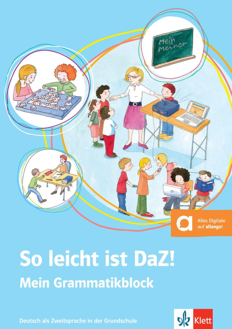 Vorderes Coverbild So leicht ist DaZ! - Mein Grammatikblock