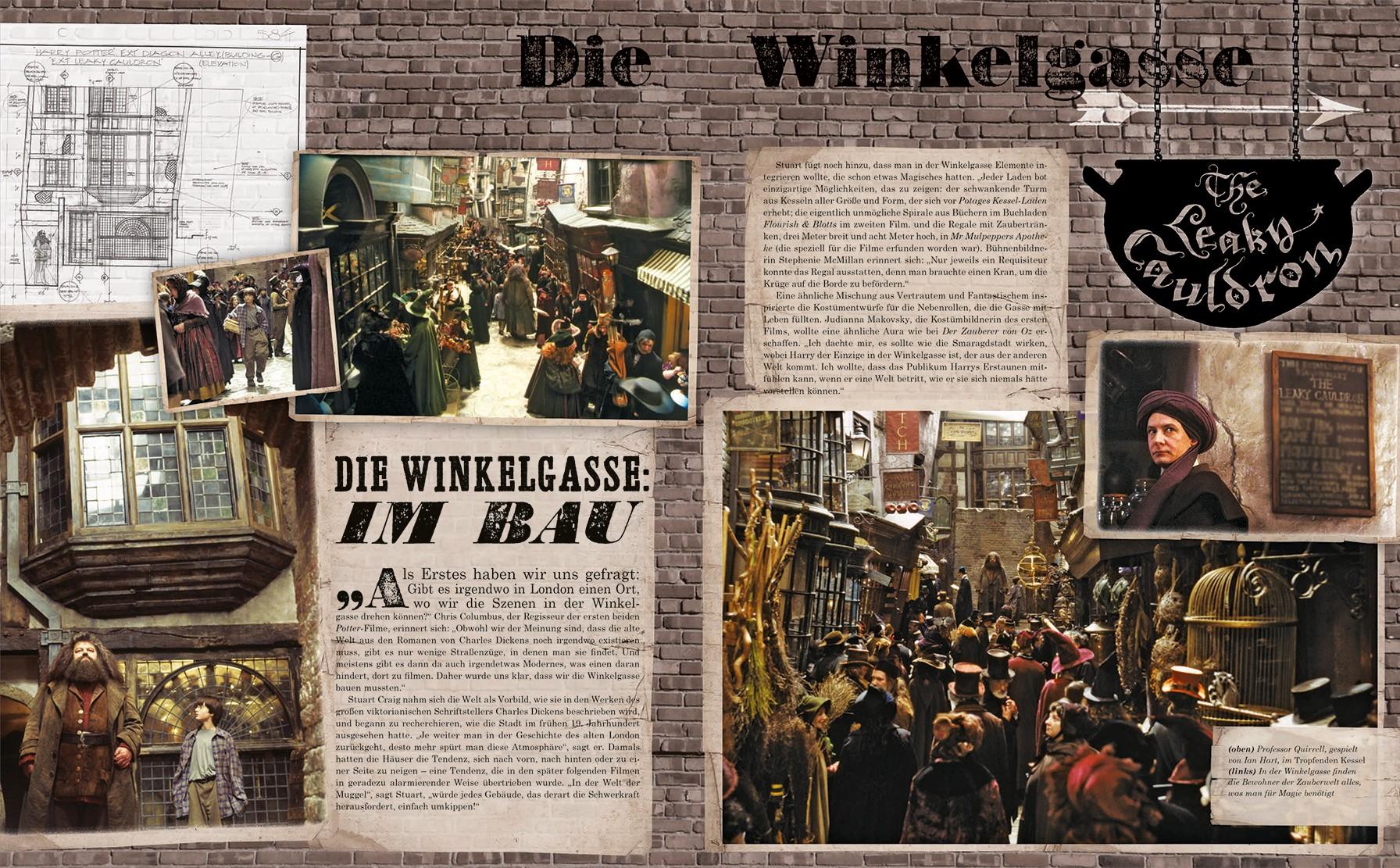 Beispielinhalt (Bild) Harry Potter: Der große Filmzauber (Erweiterte, überarbeitete Neuausgabe)