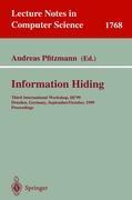 Vorderes Coverbild Information Hiding