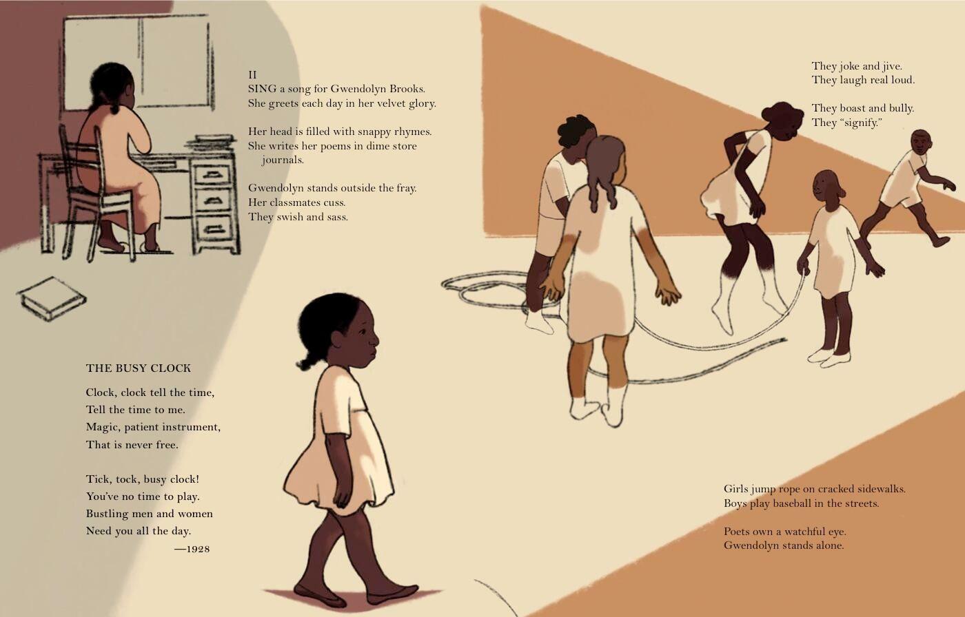 Beispielinhalt (Bild) A Song for Gwendolyn Brooks