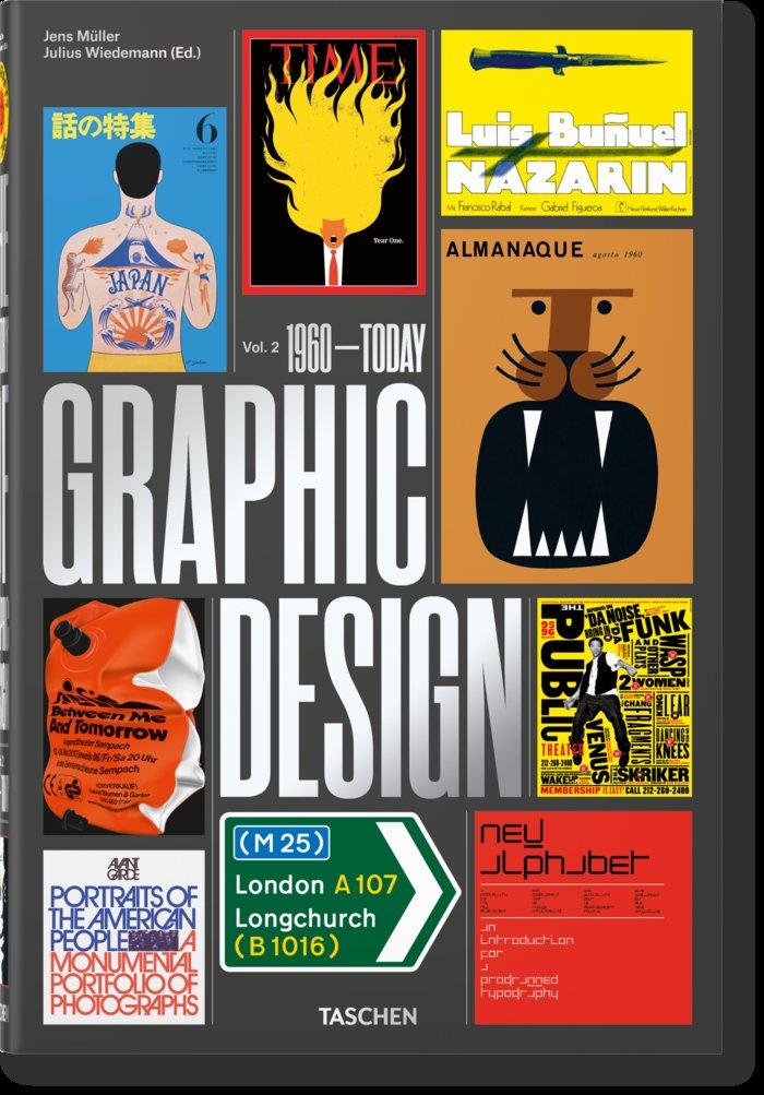 Vorderes Coverbild The History of Graphic Design. Vol. 2. 1960-Today