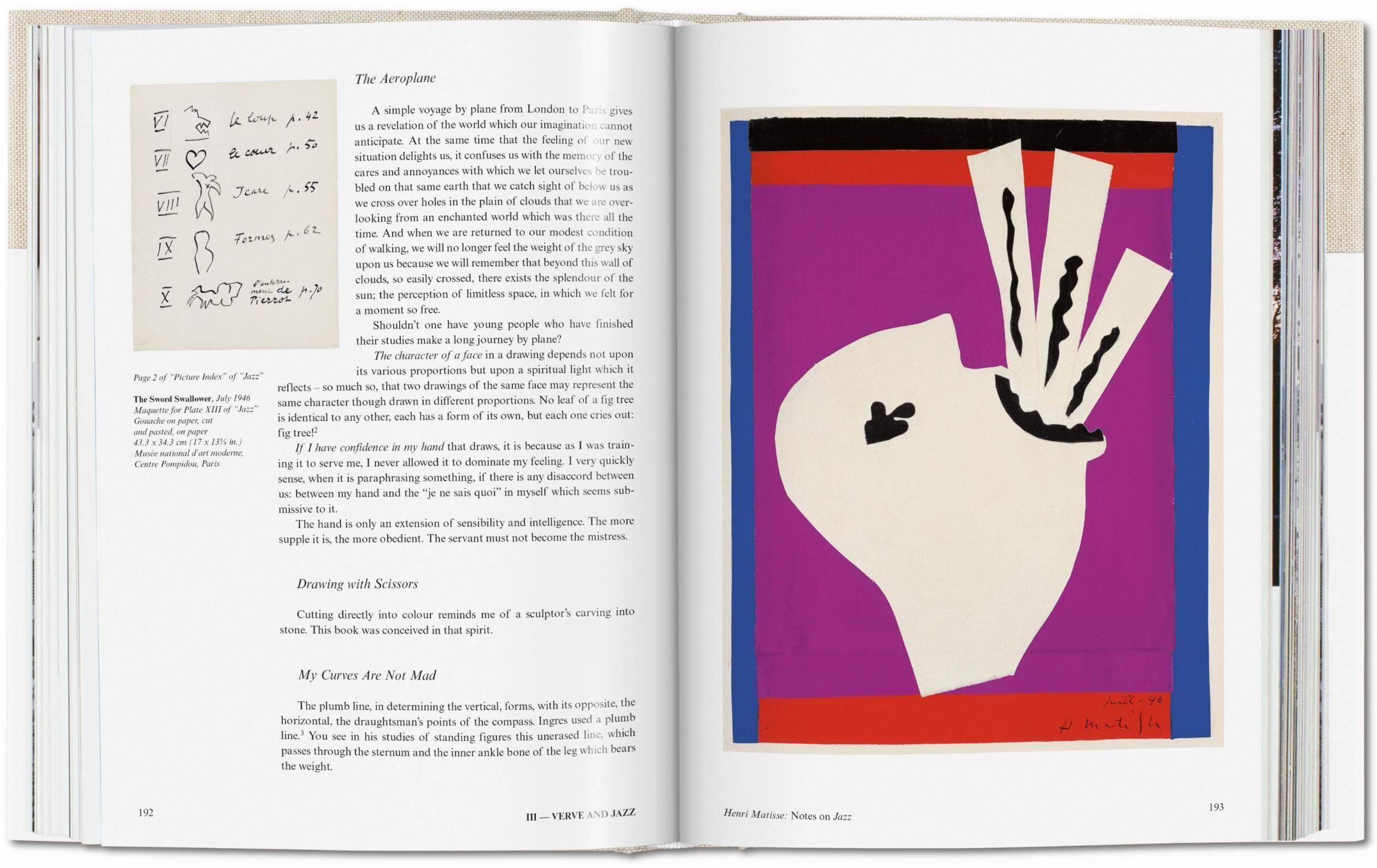 Beispielinhalt (Bild) Henri Matisse. Scherenschnitte