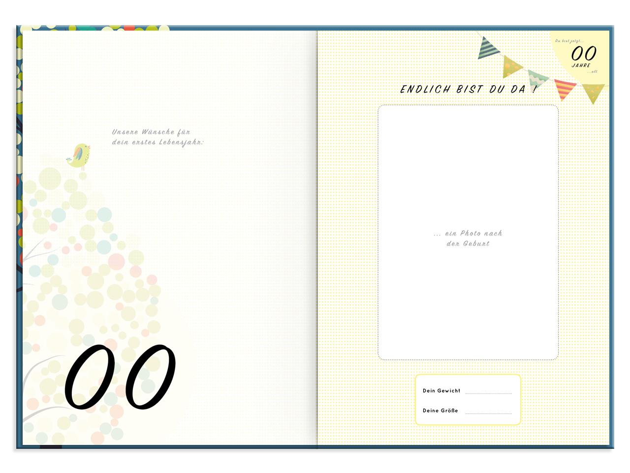 Beispielinhalt (Bild) Dein Leben in einem Buch