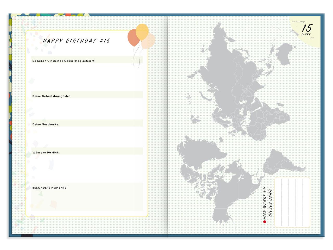 Beispielinhalt (Bild) Dein Leben in einem Buch