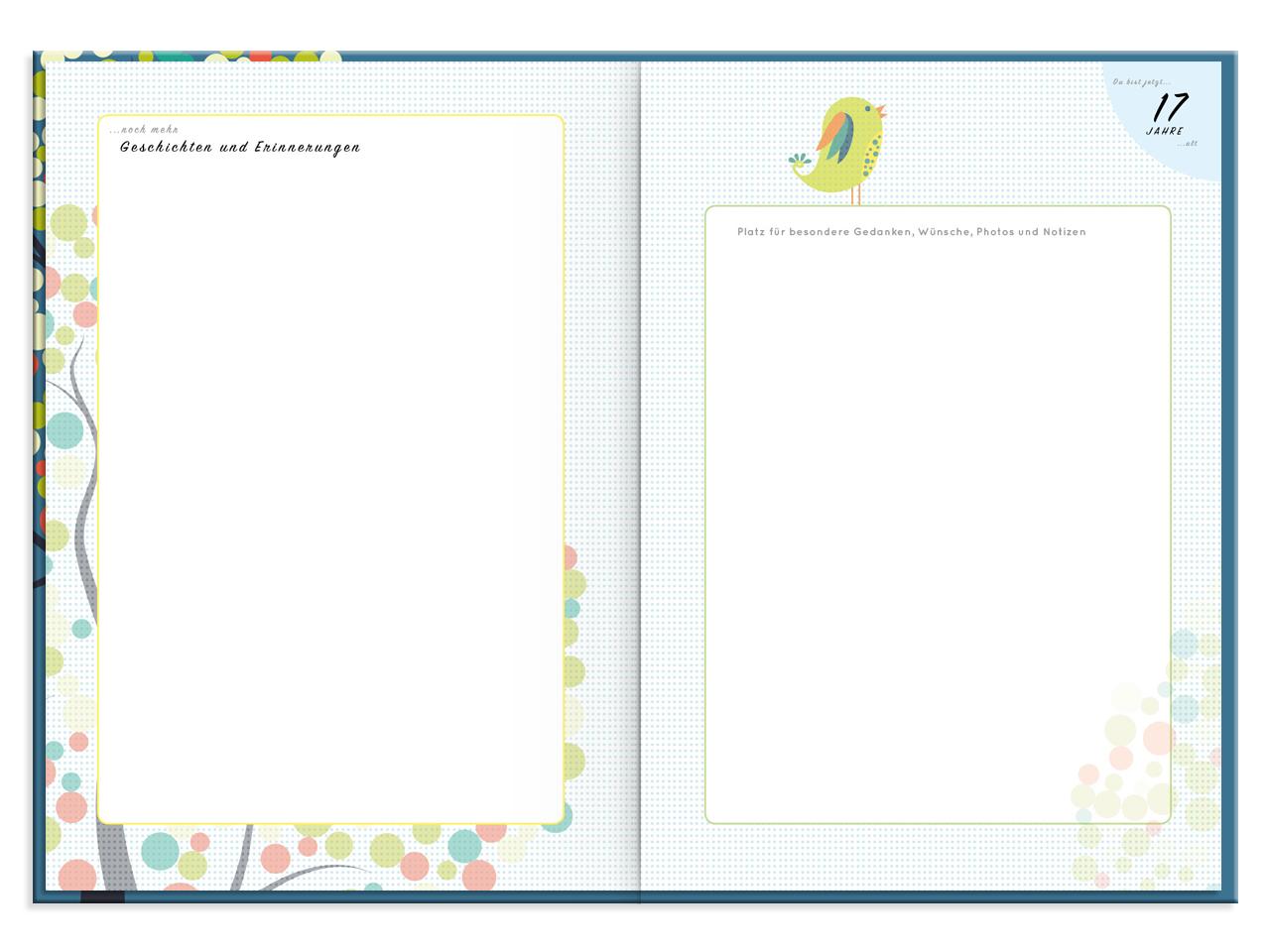 Beispielinhalt (Bild) Dein Leben in einem Buch