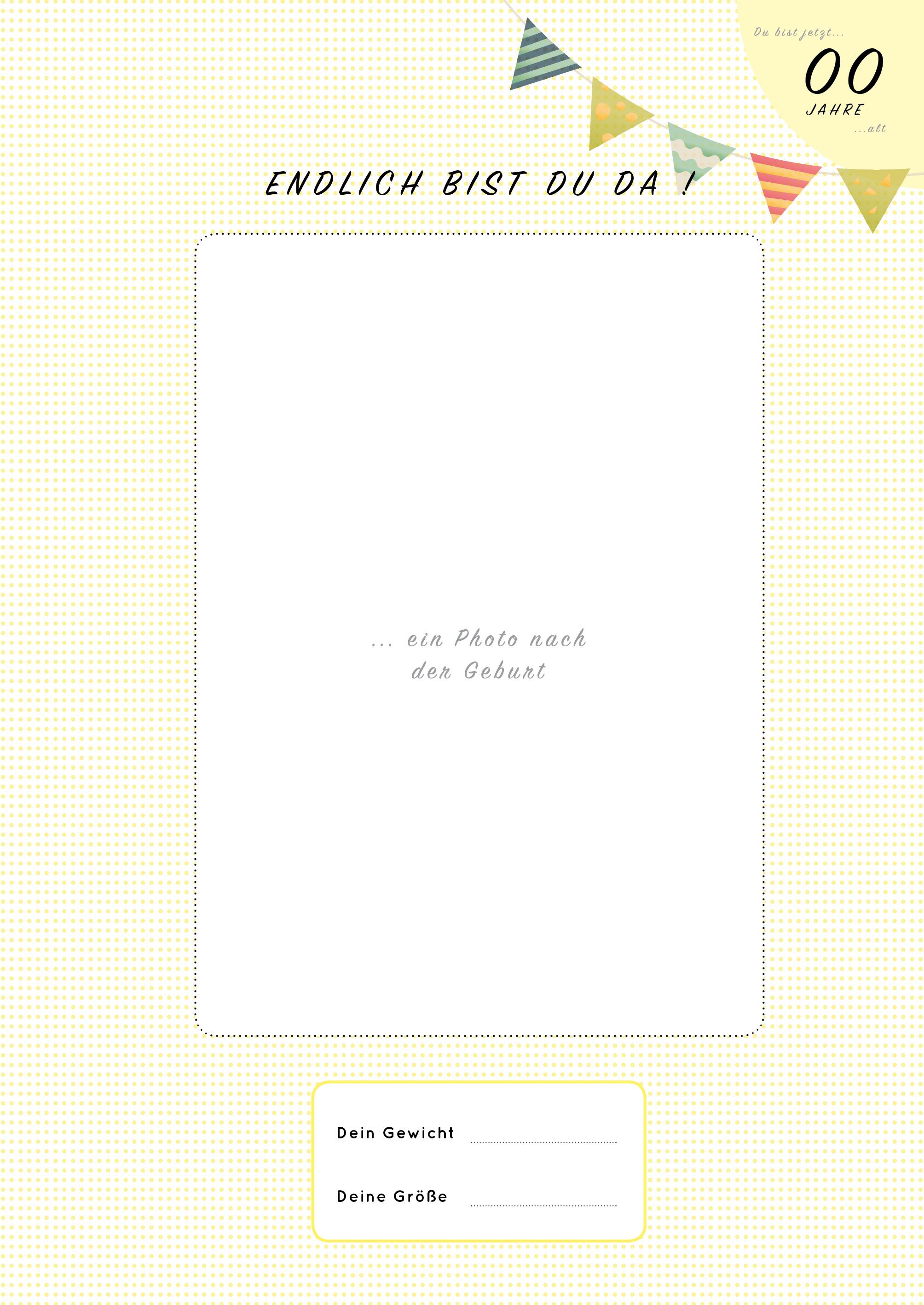 Beispielinhalt (Bild) Dein Leben in einem Buch