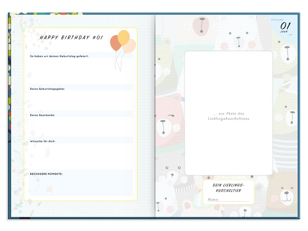 Beispielinhalt (Bild) Dein Leben in einem Buch