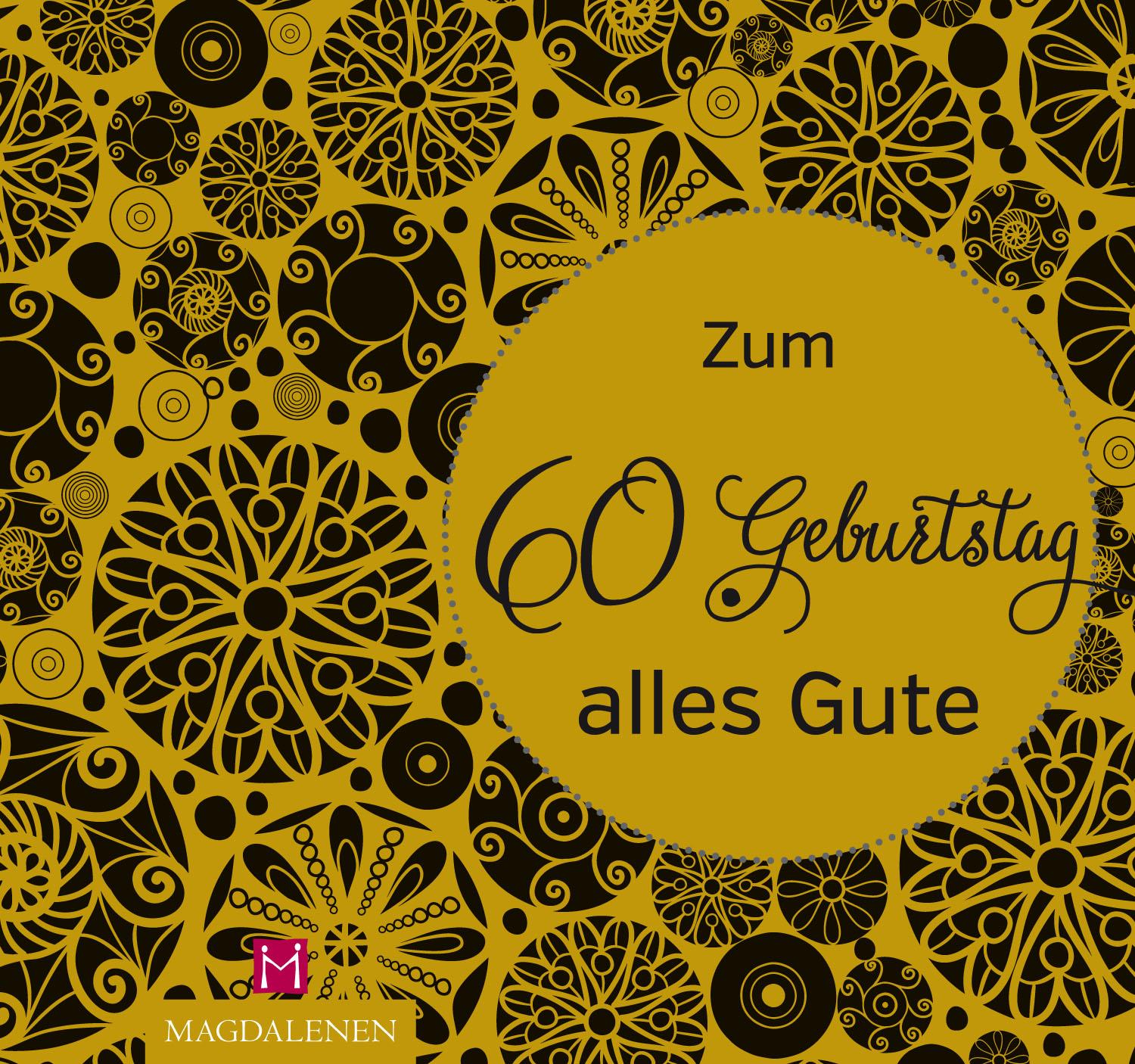 Vorderes Coverbild Zum 60. Geburtstag alles Gute