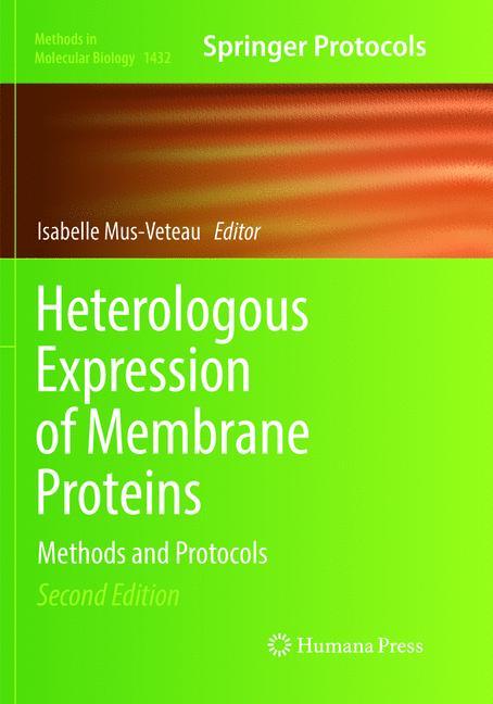 Vorderes Coverbild Heterologous Expression of Membrane Proteins