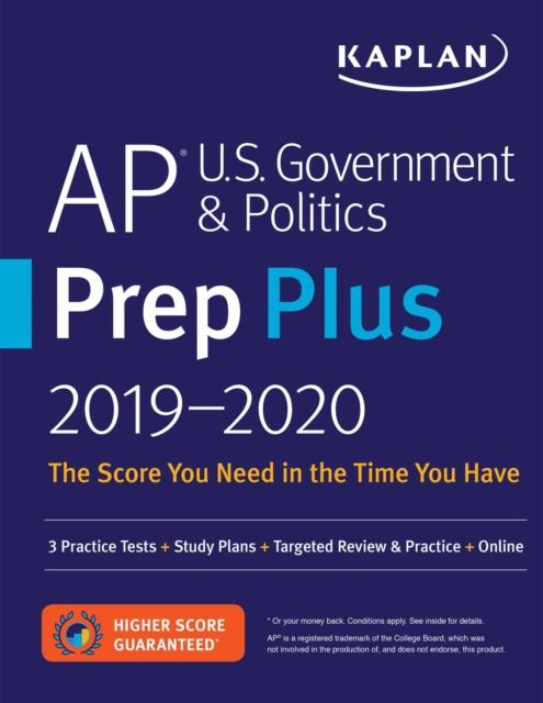 Vorderes Coverbild AP U.S. Government & Politics Prep Plus 2019-2020