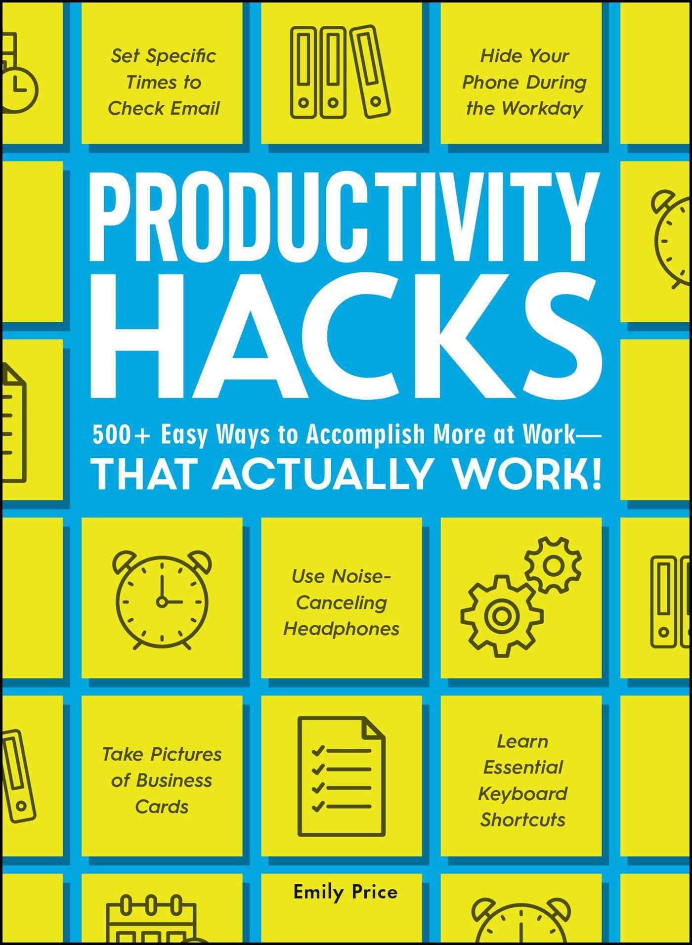 Vorderes Coverbild Productivity Hacks
